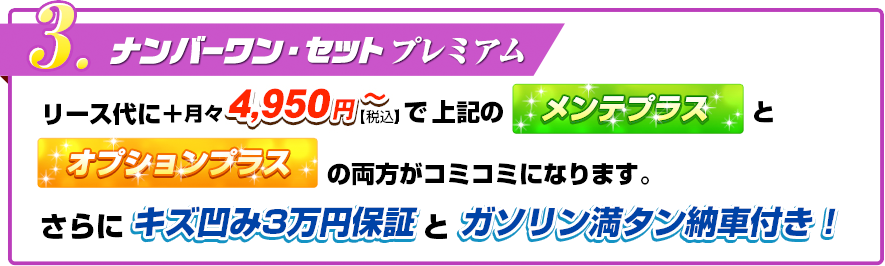 ナンバーワンセットプレミアム